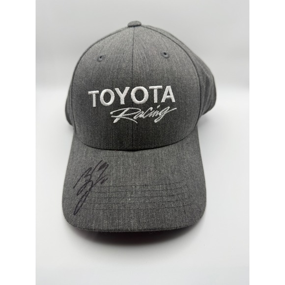 Toyota Racing Hat Cap‎ Adult Mens Brandon Jones Signature Baseball Gray
